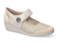 chaussure mobils velcro bathilda nude